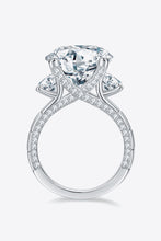 Load image into Gallery viewer, 8.6 Carat Moissanite Platinum-Plated Ring
