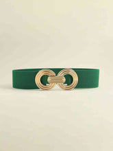 Load image into Gallery viewer, Geometric Buckle Elastic Wide Belt
