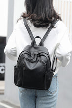 Load image into Gallery viewer, PU Leather Backpack
