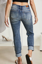 Load image into Gallery viewer, Judy Blue Lindsey Full Size Bleach Splash Boyfriend Jeans
