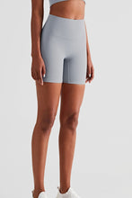 Load image into Gallery viewer, High-Rise Elastic Waistband Biker Shorts
