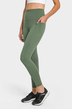 Load image into Gallery viewer, High Waist Ankle-Length Yoga Leggings with Pockets
