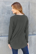 Load image into Gallery viewer, Basic Bae Full Size Round Neck Dropped Shoulder T-Shirt
