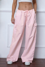 Load image into Gallery viewer, Drawstring Waist Pants with Pockets
