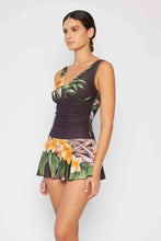 Load image into Gallery viewer, Marina West Swim Full Size Clear Waters Swim Dress in Aloha Brown
