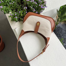 Load image into Gallery viewer, Contrast Canvas Shoulder Bag
