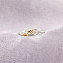 Load image into Gallery viewer, Zircon 925 Sterling Silver Heart Shape Ring
