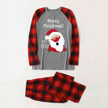 Load image into Gallery viewer, MERRY CHRISTMAS Graphic Top and Plaid Pants Set
