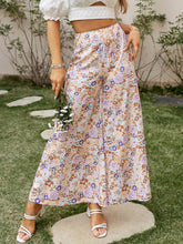 Load image into Gallery viewer, Floral High Waist Culottes
