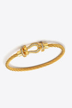 Load image into Gallery viewer, Men Rhinestone Cable Bracelet
