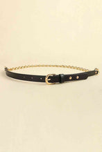 Load image into Gallery viewer, PU Leather Chain Belt
