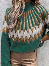 Load image into Gallery viewer, Mock Neck Long Sleeve Sweater
