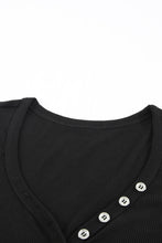 Load image into Gallery viewer, Buttoned Short Sleeve Tee Shirt
