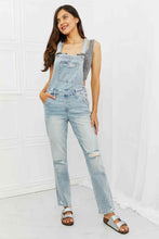 Load image into Gallery viewer, Judy Blue Melina Full Size Distressed Straight Leg Overalls
