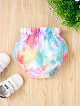 Load image into Gallery viewer, Baby Girl LOVELY GIRL Tee and Tie-Dye Bloomers Set
