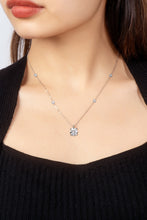 Load image into Gallery viewer, 2 Carat Moissanite 4-Prong 925 Sterling Silver Necklace
