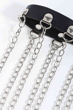 Load image into Gallery viewer, Fringed Chain PU Leather Belt
