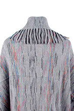 Load image into Gallery viewer, Fringe Detail Printed Poncho
