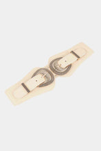 Load image into Gallery viewer, Shell Double Buckle Elastic Wide Belt
