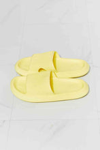 Load image into Gallery viewer, MMShoes Arms Around Me Open Toe Slide in Yellow
