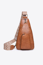 Load image into Gallery viewer, Take A Trip PU Leather Sling Bag
