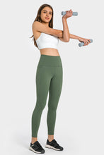 Load image into Gallery viewer, High Waist Ankle-Length Yoga Leggings with Pockets
