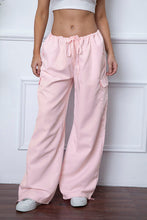 Load image into Gallery viewer, Drawstring Waist Pants with Pockets
