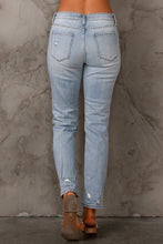 Load image into Gallery viewer, Distressed Straight Legs with Pockets
