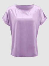 Load image into Gallery viewer, Round Neck Short Sleeve T-Shirt
