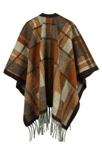 Load image into Gallery viewer, Cloak Sleeve Fringe Detail Poncho
