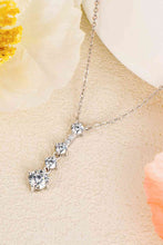 Load image into Gallery viewer, Adored Keep You There Multi-Moissanite Pendant Necklace
