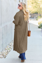 Load image into Gallery viewer, Basic Bae Full Size Open Front Long Sleeve Cover Up
