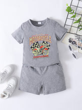 Load image into Gallery viewer, Boys CHAMPIONSHIPS Graphic Tee and Shorts Set
