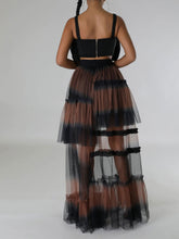 Load image into Gallery viewer, Contrast High Waist Maxi Skirt
