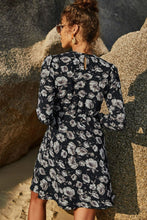 Load image into Gallery viewer, Floral Puff Sleeve A-Line Dress
