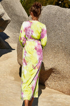 Load image into Gallery viewer, Tie Dye Wrap Maxi Dress
