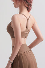 Load image into Gallery viewer, Cutout Racerback Scoop Neck Sports Bra
