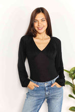 Load image into Gallery viewer, Culture Code Full Size V- Neck Bodysuit
