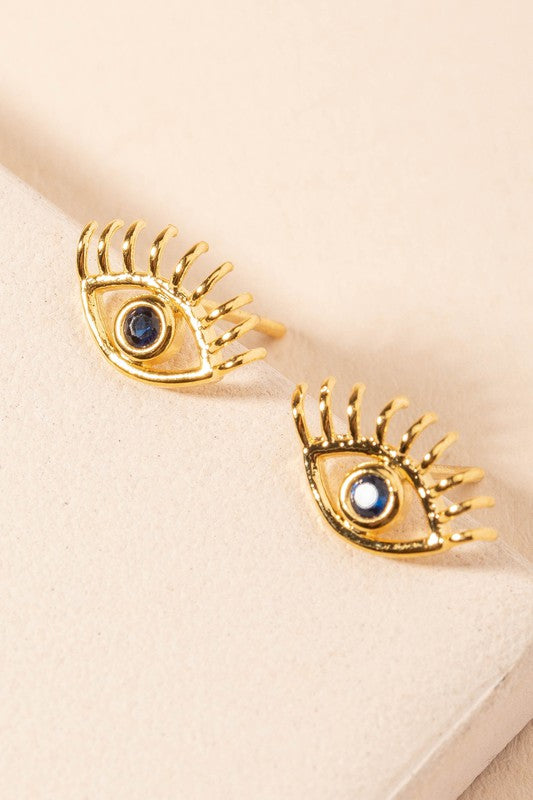 Eye Stud Earrings