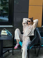 Load image into Gallery viewer, Hooded Jacket and Pants Set
