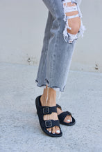 Load image into Gallery viewer, Forever Link Double Buckle Open Toe Sandals
