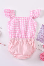 Load image into Gallery viewer, Baby Plaid Cat Graphic Bodysuit
