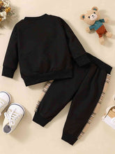 Load image into Gallery viewer, Baby Bear Graphic Sweatshirt and Joggers Set
