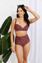 Load image into Gallery viewer, Marina West Swim Take A Dip Twist High-Rise Bikini in Ochre
