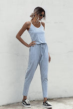 Load image into Gallery viewer, Contrast binding Cami Jumpsuit
