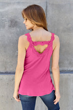 Load image into Gallery viewer, Basic Bae Full Size Lace Detail V-Neck Cutout Cami
