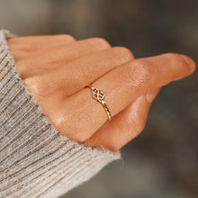 Load image into Gallery viewer, Number 8 Heart 925 Sterling Silver Ring
