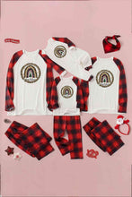 Load image into Gallery viewer, Graphic Plaid Long Sleeve Jumpsuit
