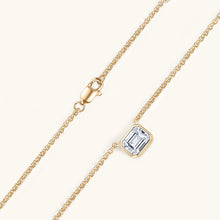 Load image into Gallery viewer, 1 Carat Moissanite 925 Sterling Silver Pendant Necklace
