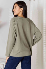 Load image into Gallery viewer, Culture Code  Full Size V-Neck Long Sleeve T-Shirt
